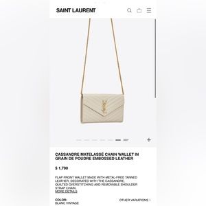 YSL crossbody